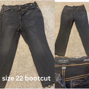 Judy Blue woman’s black Bootcut Jeans